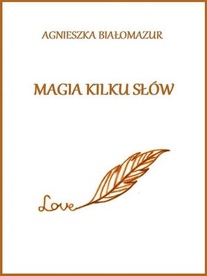 cover image of Magia kilku słów